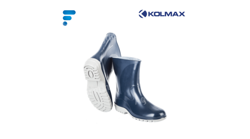 Kolmax 007 PVC női csizma (kék, 38)
