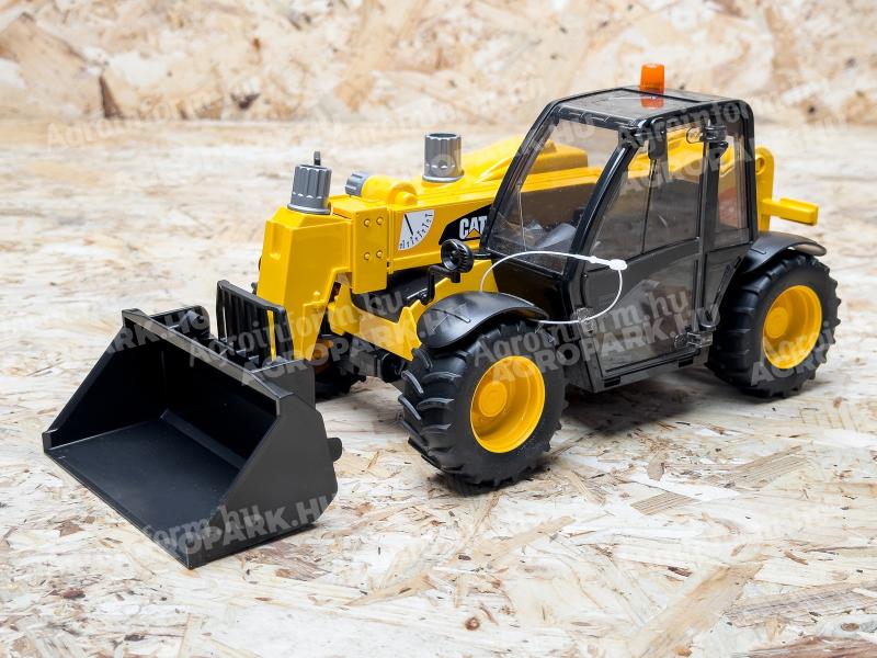 ÚJ Caterpillar teleszkópos játékrakodó. valósághű funkciók, strapabíró kivitel ABS műanyagból, 4 éves kortól, 1:16 méretarány