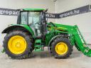 ÚJ homlokrakodó John Deere traktorokhoz. 6090M, 6100M, 6110M, 6120M rövid alvázas modellekhez (MY20-), joystick, párhuzamos szintezés, 2000 kg
