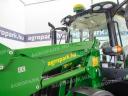 ÚJ homlokrakodó John Deere traktorokhoz. 6090M, 6100M, 6110M, 6120M rövid alvázas modellekhez (MY20-), joystick, párhuzamos szintezés, 2000 kg