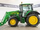 ÚJ homlokrakodó John Deere traktorokhoz. 6090M-6120M rövid alvázas modellekhez (MY20-), joystick, párhuzamos szintezés, 2000 kg teherbírás