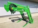 ÚJ homlokrakodó John Deere traktorokhoz. 6090M-6120M rövid alvázas modellekhez (MY20-), joystick, párhuzamos szintezés, 2000 kg teherbírás
