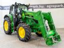 ÚJ homlokrakodó EURO felfogatással. John Deere  6630, 6830, 6930, 6145M, 6150M, 6155M, 6140R, 6145R, 6150R, 6155R traktorhoz, szintezés