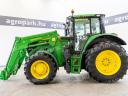 ÚJ homlokrakodó EURO felfogatással. John Deere  6630, 6830, 6930, 6145M, 6150M, 6155M, 6140R, 6145R, 6150R, 6155R traktorhoz, szintezés