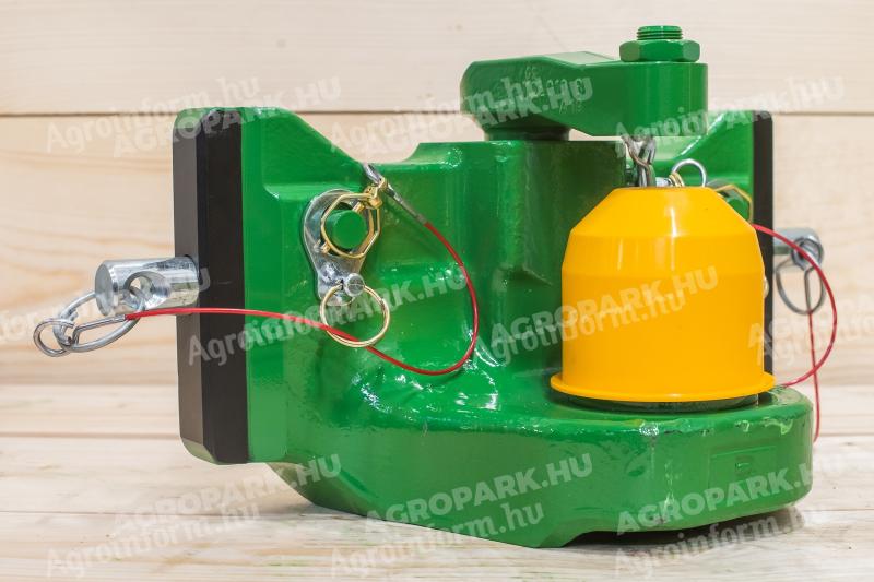 ÚJ K80 zöld vonófej (330 mm széles). gyártmány: Rockinger │ kompatibilis: John Deere erőgép │ mennyiség: 1 darab