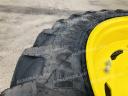 ÚJ állítható művelőkerék szett 270/95R32 és 300/95R46. John Deere 6135M-6195M, 6135R-6155R, 6530, 6630 traktorokhoz, CEAT gumizással