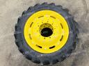 ÚJ állítható művelőkerék szett 270/95R32 és 300/95R46. John Deere 6135M-6195M, 6135R-6155R, 6530, 6630 traktorokhoz, CEAT gumizással