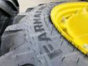 ÚJ állítható művelőkerék szett 270/95R32 és 300/95R46. John Deere 6135M-6195M, 6135R-6155R, 6530, 6630 traktorokhoz, CEAT gumizással