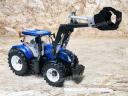 ÚJ New Holland T7.315 játék homlokrakodóval. valósághű funkciók,strapabíró kialakítás ABS műanyagból, 4 éves kortól ajánlott, 1:16 méretarány