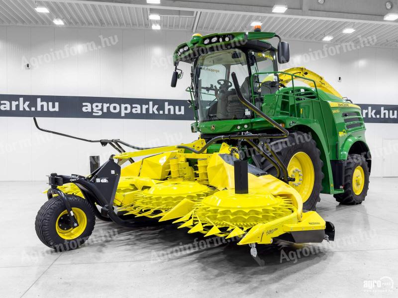 John Deere 8400 4WD (439/819 üzemórás) silózó, Kemper 460+ Stalkbuster asztallal