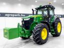 John Deere 7230R (4395 üzemórás) traktor, CommandQuad 50 km/h, full AutoTrac