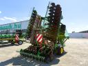John Deere 740A 9 méteres csukható gabonavetőgép, 3560 hektárt vetett, 3500 literes tartály, JD + Digitroll monitor