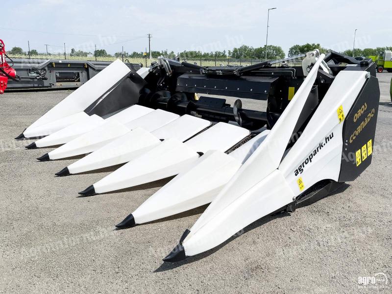 Oros Cornado 4+2 6 soros csukható kukorica asztal Claas Dominator/Mega/Medion kombájnhoz