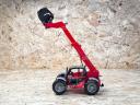 ÚJ Manitou MLT 633 teleszkópos játékrakodó. valósághű funkciók, strapabíró kivitel ABS műanyagból, 4 éves kortól, 1:16 méretarány