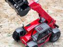ÚJ Manitou MLT 633 teleszkópos játékrakodó. valósághű funkciók, strapabíró kivitel ABS műanyagból, 4 éves kortól, 1:16 méretarány