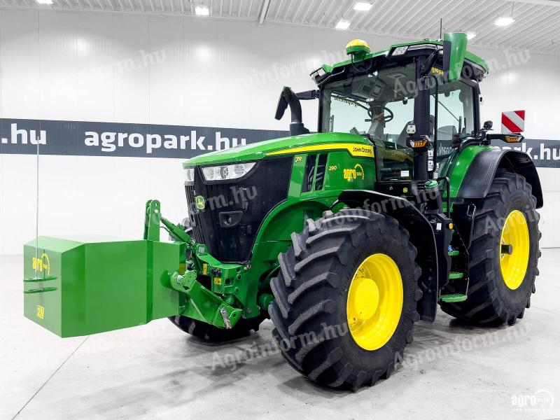 BÉRELHETŐ - John Deere 7R 290 (1428 üzemórás) 