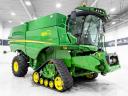 John Deere S690i (1899/3059 üzemórás) kombájn, hevederes, AT ready, Harvest Monitor, központizsírzás