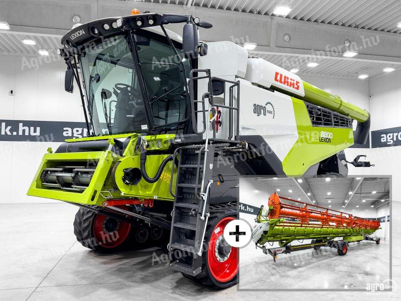 Claas Lexion 8800TT APS (789/1150 üzemórás) kombájn, V1230 asztal, 3D, 4D, CEMOS