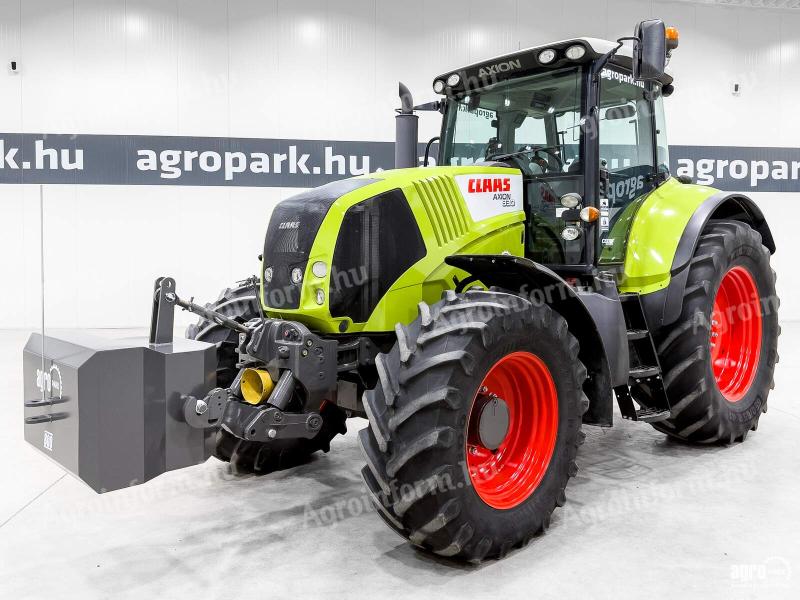 Claas Axion 830 CEBIS (5017 üzemórás) Hexashift, frontkardán, RTK