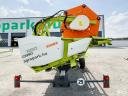Claas Cerio 560 5,6 m-es gabona vágóasztal szállítókocsival, Claas Lexion és Tucano felfogatással