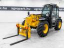 JCB 535-95 (1063 üzemórás) klímás teleszkópos rakodó, Powershift váltó, raklapvilla