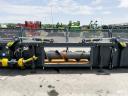 NAS 876 CS 8 soros csukható napraforgó adapter, John Deere kombájnokhoz, 2x150 hektárt vágott, újszerű