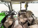 John Deere 6120M (1413 üzemórás) traktor, PowerQuad 24/24, TLS, fülke rugózás, full RTK, légfék, új homlokrakodó