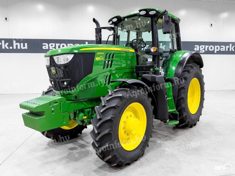 ÚJ John Deere 6195M traktor, TLS, full RTK, légfék