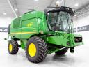 John Deere W650 (1949/2860 üzemórás) 6 ládás, 622R 6,7 m asztal kocsival, 800/65R32 első gumizás, ATU300 AutoTrac, 11.000 literes magtartály