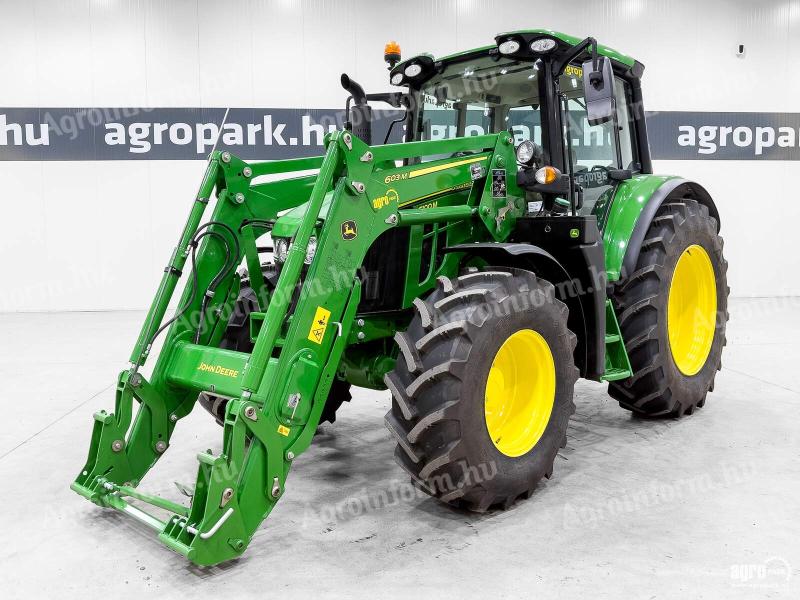 BÉRELHETŐ - John Deere 6100M (4793 üzemórás). Bérgépek, Gépbérlet, Bér Traktorok, Traktor Bérlés