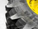 Állítható kerék szett  420/85R28 és 520/85R38 gumizással. John Deere 6 hengeres traktorokhoz, John Deere gyári állítható felnivel
