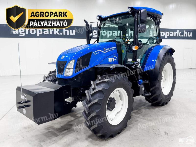 ÚJ New Holland T5.90S légrugós ülés, légfék, PÁLYÁZHATÓ!