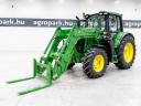 John Deere 6120M (2778 üzemórás) AutoQuad, TLS, full RTK, JD 623R rakodóval, légfékkel