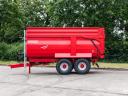 ÚJ Krampe Big Body 540 Carrier (BB 540) 14,8 tonna teherbírás, 26 m3, 60 cm-es magasító, Made in Germany, prémium pótkocsi