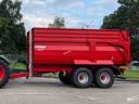 ÚJ Krampe Big Body 650 (BB 650) 21 tonna teherbírás, 30,5 m3, 60 cm-es magasító, Made in Germany, prémium pótkocsi