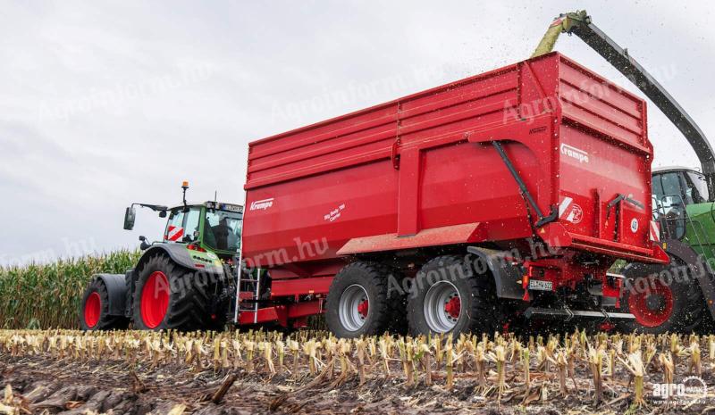 ÚJ Krampe Big Body 700 Carrier (BB 700) 22 tonna teherbírás, 32,8 m3, 60 cm-es magasító, Made in Germany, prémium pótkocsi