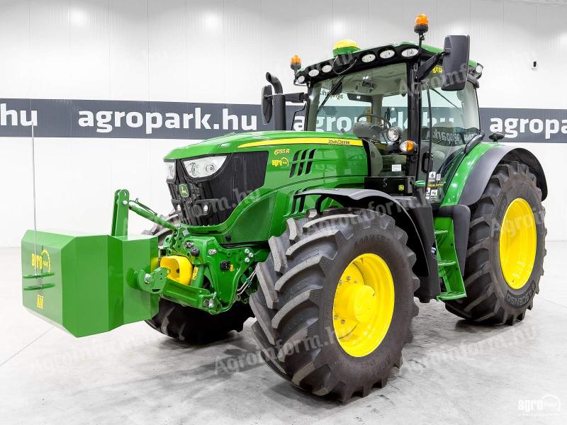 John Deere 6155R (4345 üzemórás) DirectDrive 50 km/h, TLS, fülke rug., SF6000 AutoTrac, légfék, fronthidr. és frontkardán