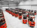 ÚJ HELI 1,6 tonnás Li-ion elektromos targonca 4,7 méteres emeléssel háromtámaszú lítium-ionos elektromos targonca, 1600 kg teherbírás, triplex, 4,7 m emelés, 14 km/h