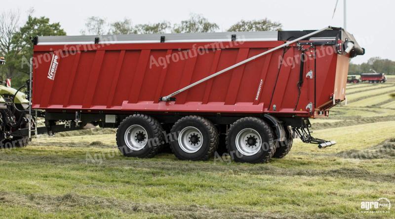 ÚJ Krampe Rambody 900 (AS 900) 28.000 kg teherbírás, letolókocsi hidraulikus hátfallal, 45,3m³, légfék, LED, 40km/h, légrugós