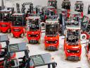 ÚJ HELI 3,5 tonnás Li-ion elektromos targonca 3,3 méteres emeléssel négytámaszú lítium-ionos elektromos targonca, 3500 kg teherbírás, 3,3 m emelés, 15 km/h