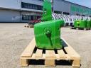 ÚJ John Deere gyári BigPack 900 kg-os súly. vas öntvény, első súlytartóra vagy első és hátsó hidraulika karokra felszerelhető