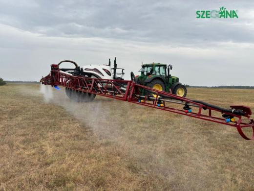SZEGÁNA KFT. - Agroma ET 30.24 permetező beüzemelése