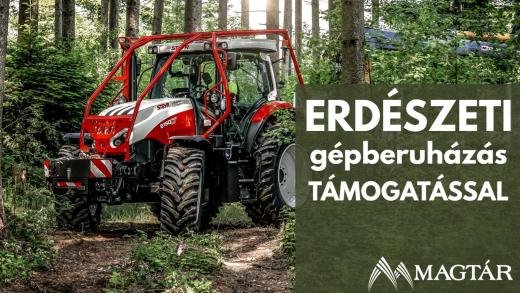 Támogatható erdészeti gépek egy helyen a Magtár Kft-nél Támogatható erdészeti gépek egy helyen a Magtár Kft-nél