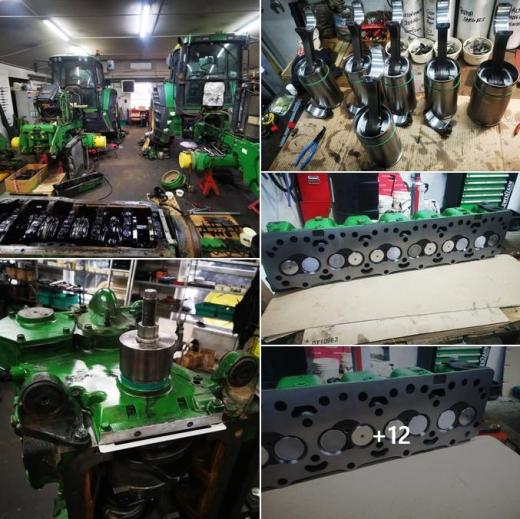 John Deere 7810 – motorfelújítás John Deere 7810 – motorfelújítás
