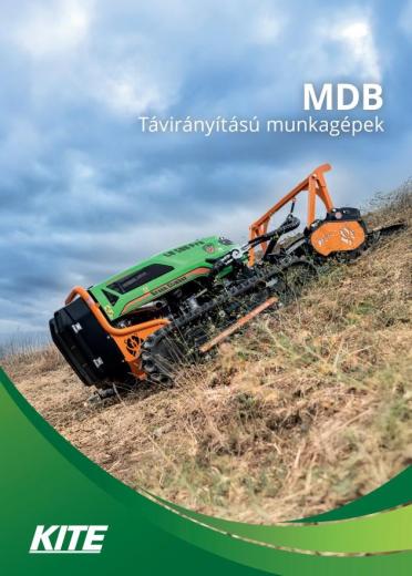 MDB Távirányítású munkagépek MDB Távirányítású munkagépek