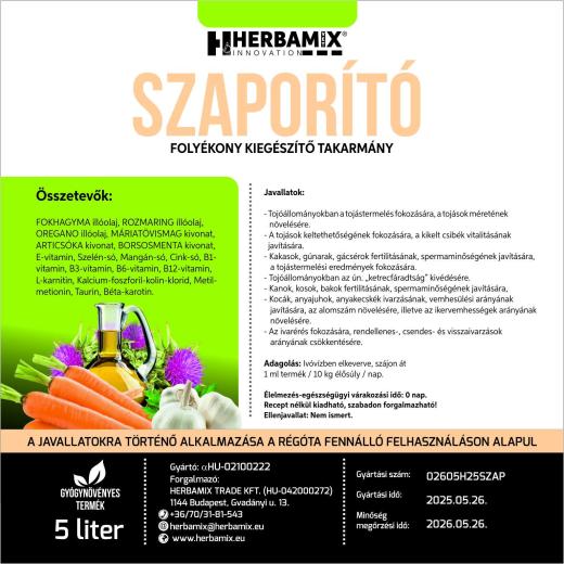 HERBAMIX SZAPORÍTÓ oldat HERBAMIX SZAPORÍTÓ oldat