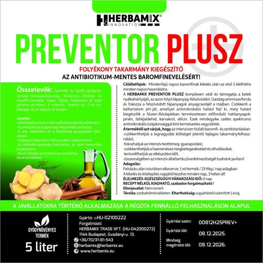 HERBAMIX PREVENTOR PLUSZ oldat HERBAMIX PREVENTOR PLUSZ oldat