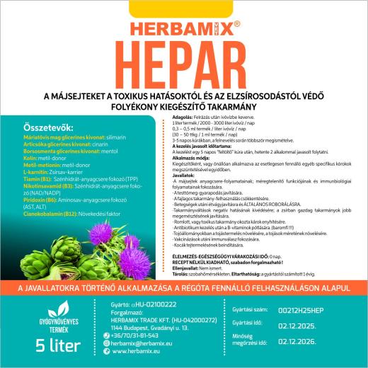 HERBAMIX HEPAR oldat HERBAMIX HEPAR oldat
