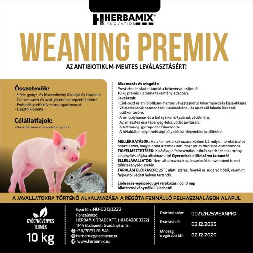 HERBAMIX WEANING premix HERBAMIX WEANING premix
